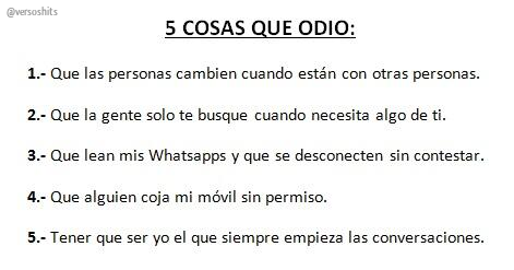 versoshits's tweet photo. RT si tú también odias estas cosas: https://t.co/SBrQFXZwvU