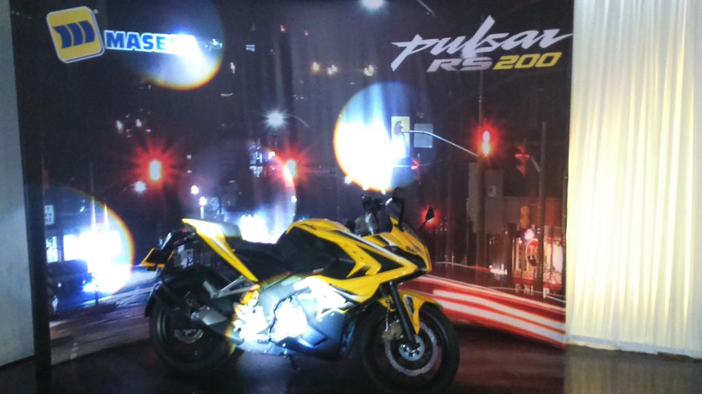 JerenyLopez's tweet image. Listos para la conferencia a la prensa de @masesamotos presentando las nuevas #PulsarRS y #PulsarAS