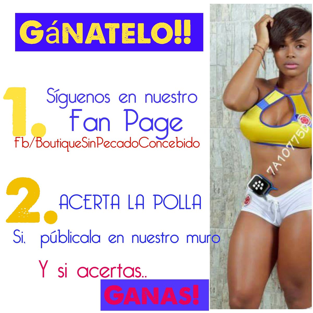 GÁNATE ESTE CONJUNTO! 

1. Síguenos en nuestro Fan Page facebook.com/BoutiqueSinPec… danos like o "me gusta"