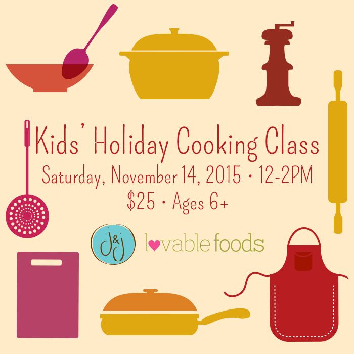 lovablefoods's tweet photo. So excited to host @JoonieandJake Sat.,12-2P for a Kids’ Holiday Cooking Class! Details: https://t.co/2t0Lfps0Gg https://t.co/oNrIKS1qDw