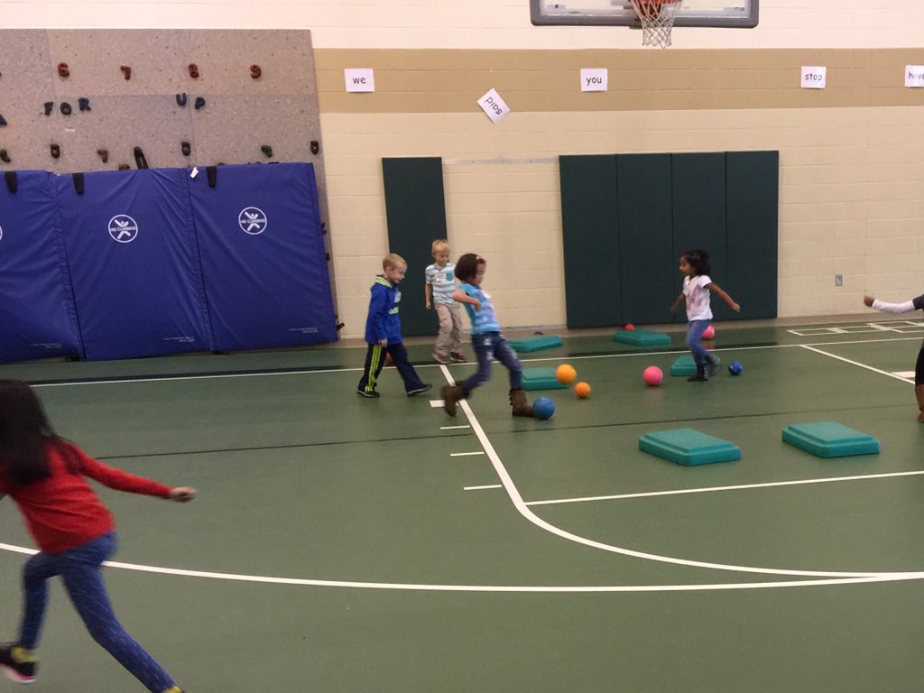 We are kicking in p.e. this week!