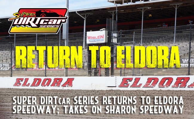 SuperDIRTcar's tweet photo. Super DIRTcar Big-Block Modified Series Returns to Eldora Speedway July 19-20, 2016 https://t.co/j4rDygcPRe https://t.co/i1WLhJztBy