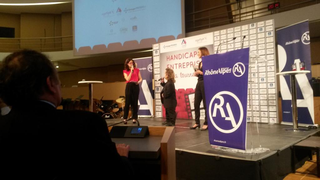 Agefiph_'s tweet photo. "Il reste encore beaucoup de travail à faire pour l'accès à l'emploi des personnes handicapées"André Bouchet #he2015 https://t.co/Kg9g71A6Ms