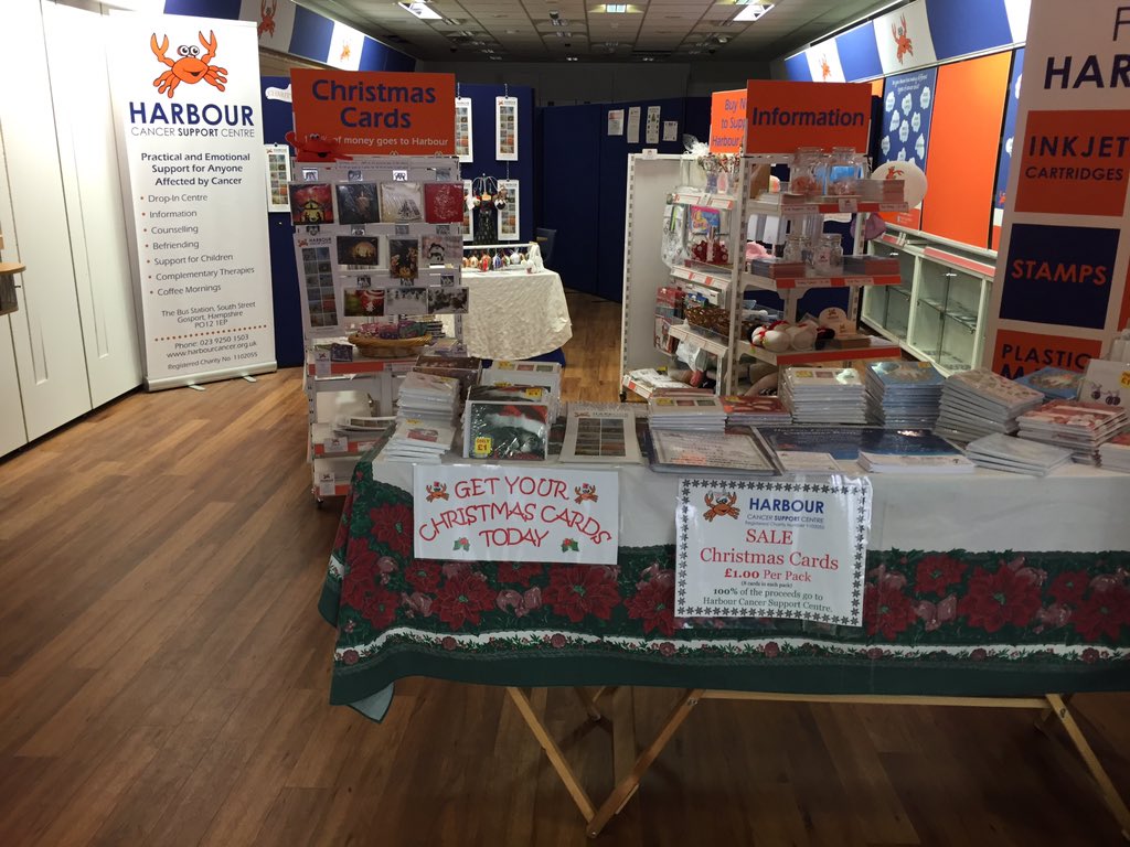 SALE - £1 a pack of 8 quality charity Christmas cards available at our Fareham unit.<a href="/FarehamShopping/">Fareham Shopping</a>