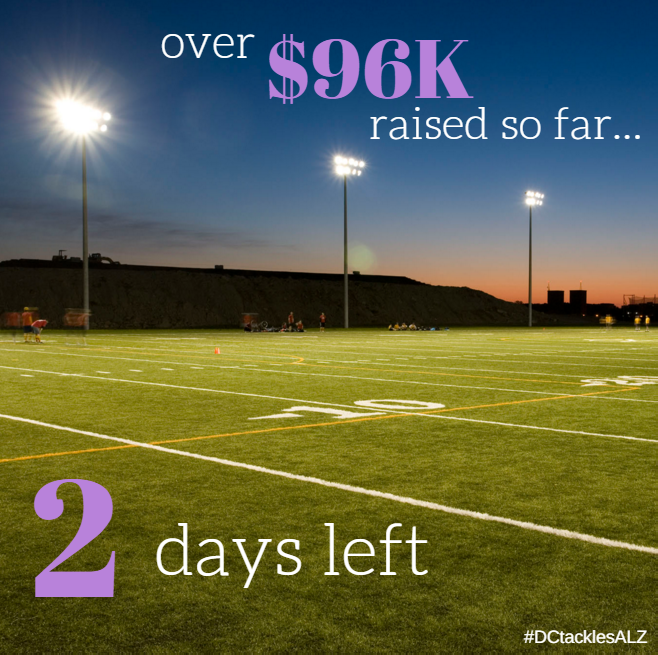 BvB_DC's tweet photo. 2 days until the big game! Make your donations here: https://t.co/fIllt9E48C #BvBDC #dctacklesAlz #endALZ https://t.co/kxAWZI7YxQ