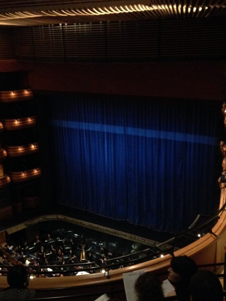 Getting ready to watch <a href="/Toby_Thompson/">Toby</a> in <a href="/BRB/">Birmingham Royal Ballet</a> #SwanLake <a href="/theCentre/">Wales Millennium Centre</a>