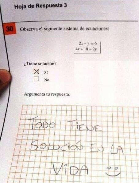Molaserunomismo's tweet photo. Cada uno tiene sus propias soluciones y yo en mates siempre soy muy optimista #ActitudPositiva by @MejoresTwits https://t.co/aEfySpRye3