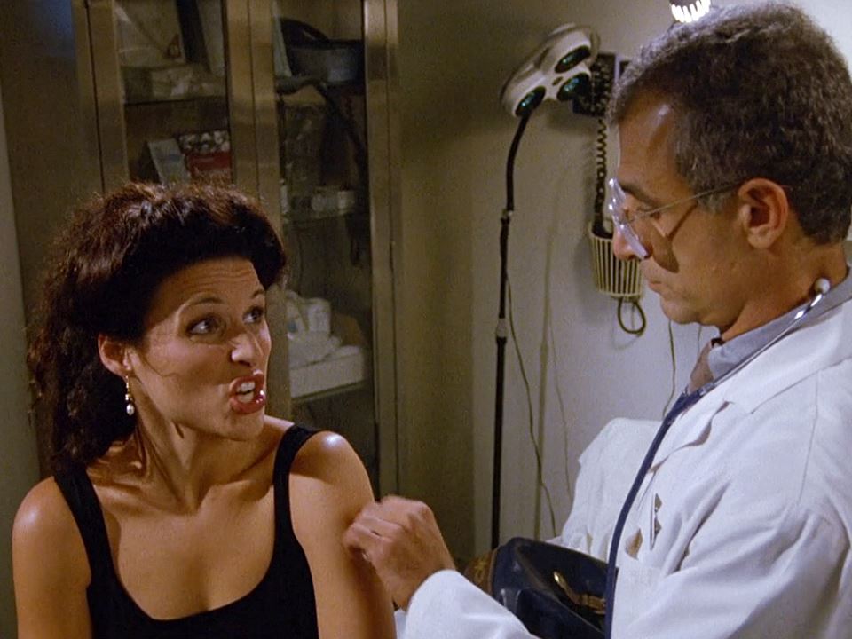 “It's not going to hurt a lot, is it?” “Yes, very much.” The Glasses is free on @Crackle . crackle.watch/Seinfeld https://t.co/2DvzoAwyCc