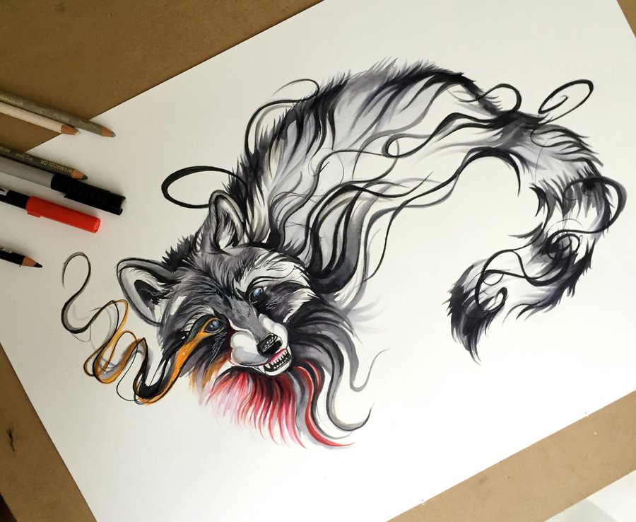 308- Raccoon Philly by Lucky978 dlvr.it/CkDHxw