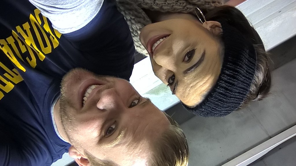 #Gatechdelta #cayceguest <a href="/TheCayceGuest/">Cayce Guest</a> star of @canoaheights with family at Tech game section 225 row 26 seat 4