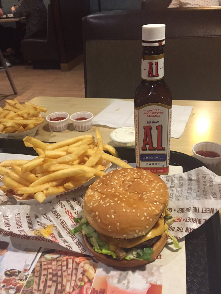 beachlawyer's tweet photo. Love me a burger wit A1 #A1andDoneSweeps https://t.co/K9mAIJfZaj