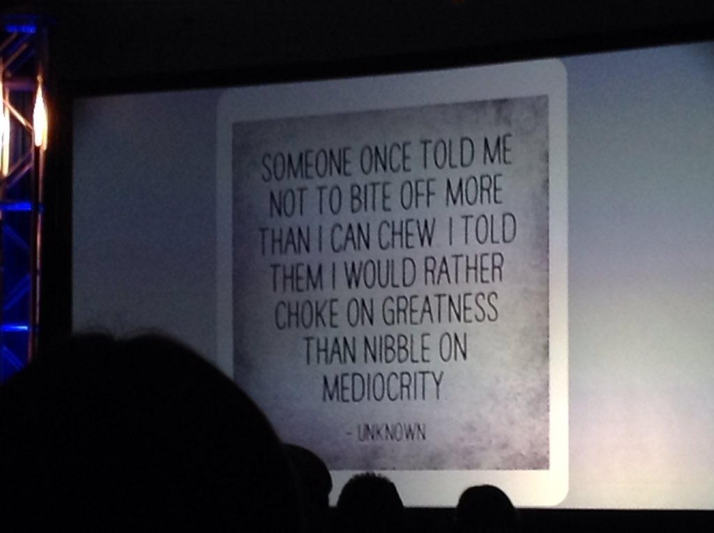 C12OC's tweet photo. Risk choking! @ReimagineConf https://t.co/qSvHXvtM2P