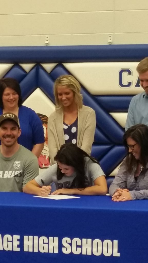 CarthageLTV's tweet photo. She is signed and ready to be a BEAR!  @CoachJonesVB5 https://t.co/YMw0rVYRWU