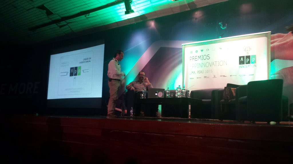go7app's tweet photo. Todo listo para nuestra presentación en @APPInnovaperu #appinnovaperu #Lima https://t.co/zhx9jdKc2t