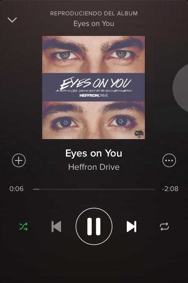 We can't stop this song is my drug today! 😍😘 
#EyesOnYou #Spotifyexclusive @HeffronDrive @YUMAPIG1 @dbeltwrites