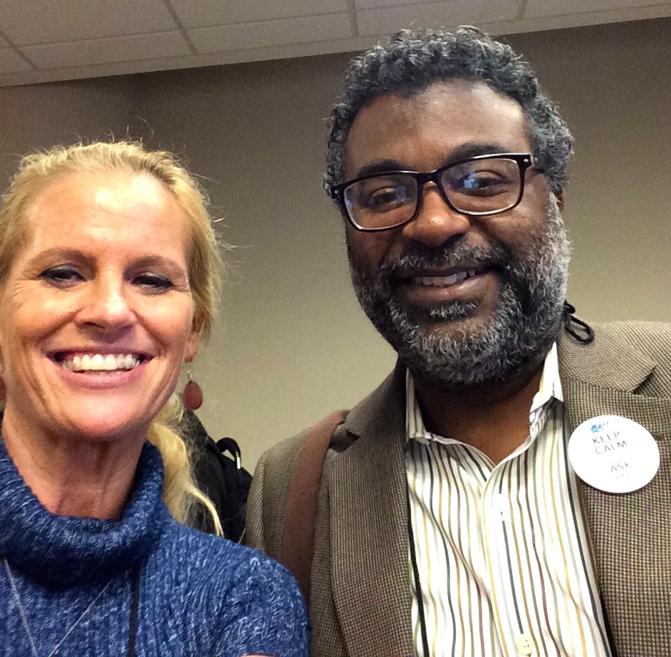ChangeIt4Better's tweet photo. #aect15 @moreheadstate Takeaway from AECT: Dr. Curry requiring grad students connect with those in-the-know @ AECT. https://t.co/8l0wRbidiw