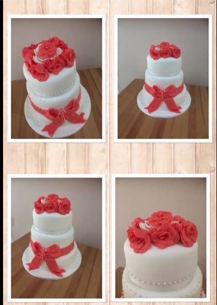 A Wedding Cake &amp; Favours we created a few weeks ago… Visit our Website to see our celebration cakes #sheffield #cake