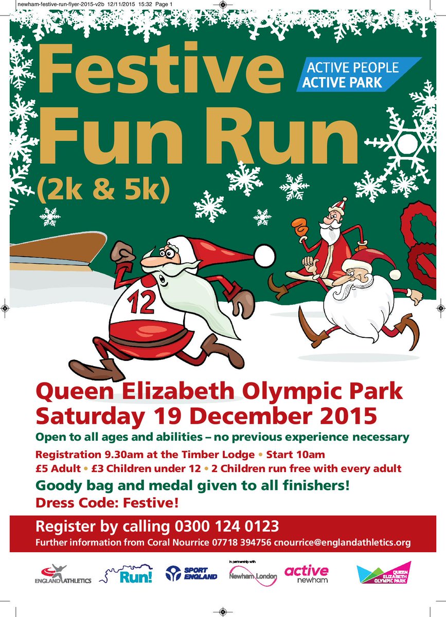 The <a href="/activeNewham/">Nhà cái uy tín</a> <a href="/NewhamAthletics/">Newham Athletics Net</a>  Festive 2km/5km Run is back! 19th December book today ! bit.ly/1Nt6NrG