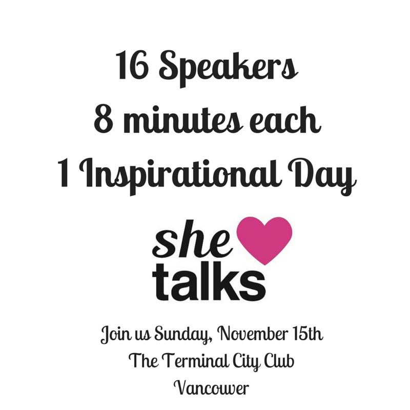 She_Talks_'s tweet photo. 16 speakers. 8 minutes each. 1 inspirational day! Join us this Sunday at @tcclub for #SheTalksTechnology. https://t.co/6hNk37Kluy