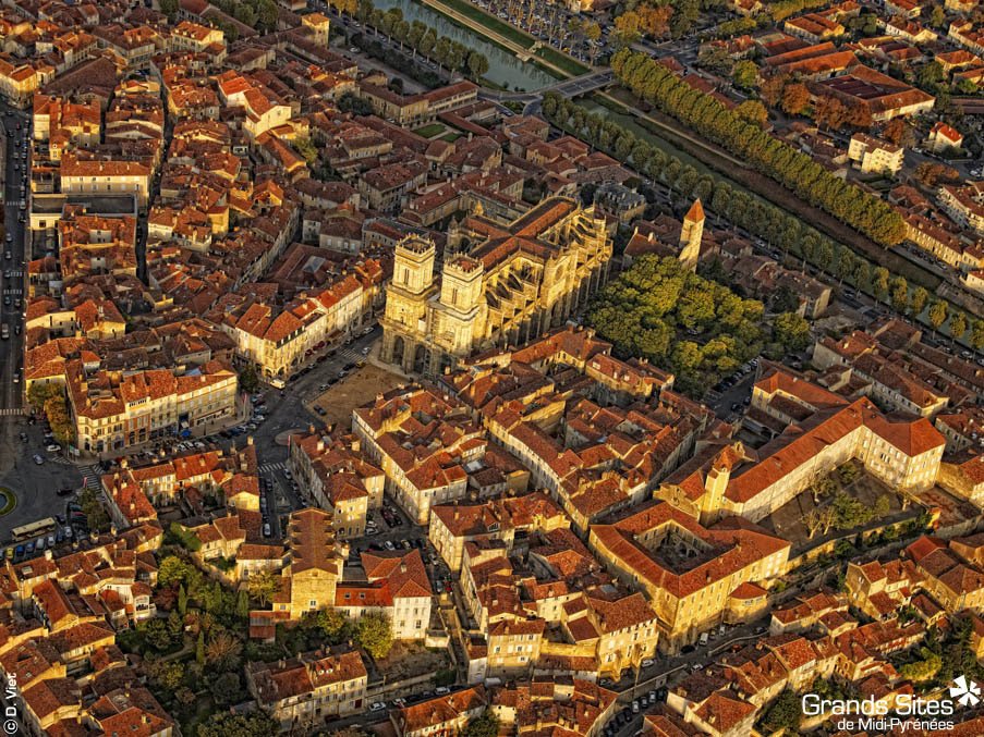 Auch, et la Cathédrale Sainte-Marie