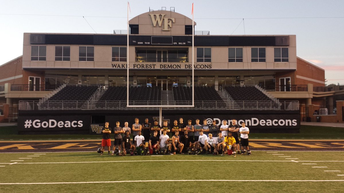 hca_athletics's tweet photo. A big thanks to @WakeFB for letting us use BB&amp;T Field to practice today. Next stop State Semifinals! https://t.co/8OvfJ1FmW3