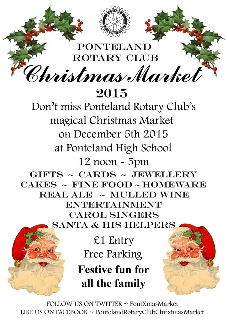 PontXmasMarket's tweet photo. Come &amp; join us for great food and drink from @BlackbirdPontNe @kingandcrumpet @monsieurcrepe @KielderCatering &amp; more https://t.co/p7EgG0uB4V