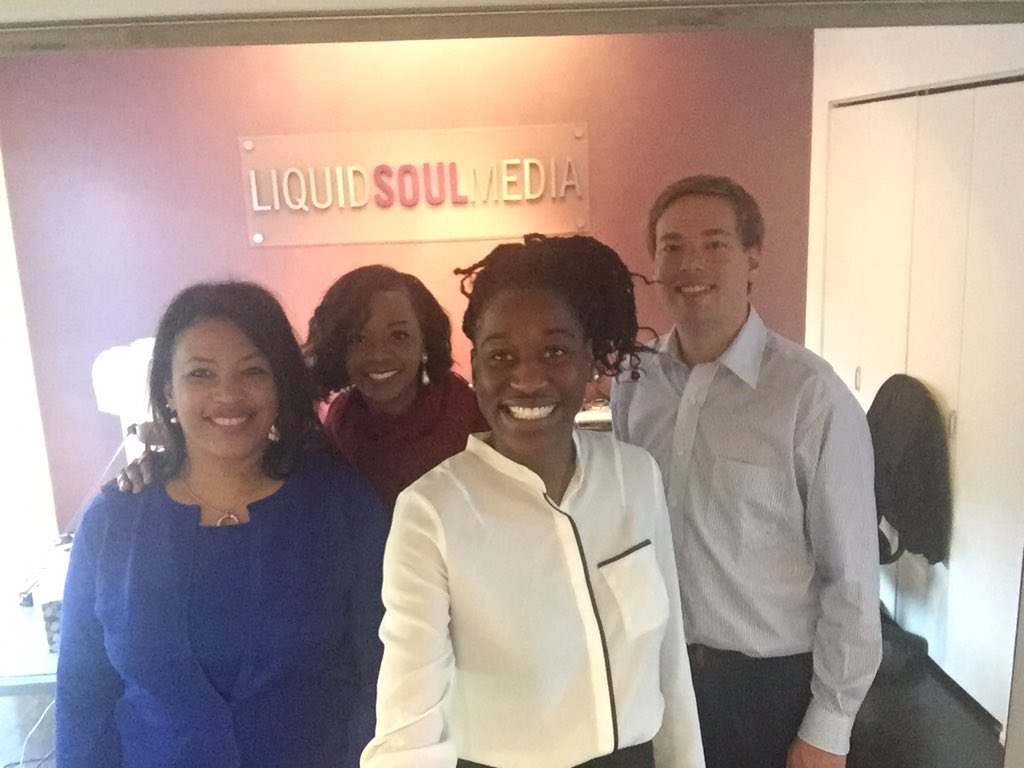 Just stopped by the <a href="/goliquidsoul/">LIQUID SOUL</a> office to discuss all things marketing and publicity. Excited about what's ahead!