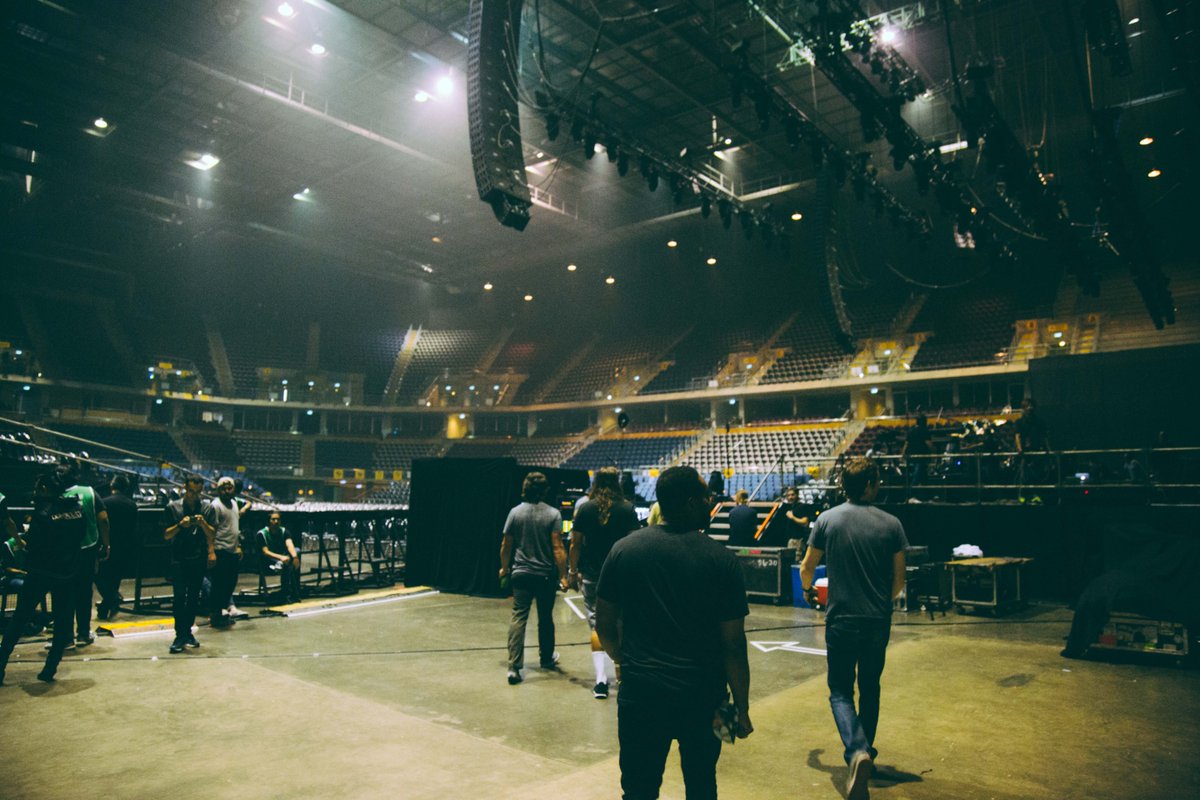 LiveNation's tweet photo. "A Day In The Life Of @maroon5" takeover by @bootswallace is going on NOW! Check it out -> https://t.co/78nsHNwlcq https://t.co/5PgXK4fr0q