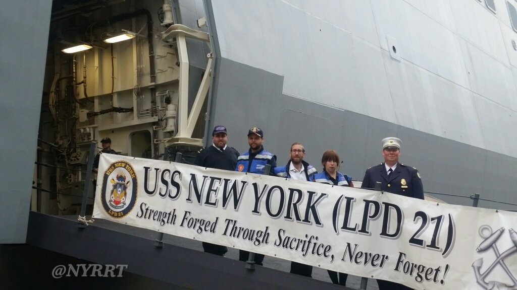 NYRRT's tweet image. #NYRRT would like to thank the CO &amp;amp; Crew of #USSNEWYORK , @NycNavy &amp;amp; @USNavy for a great tour of the USS NY LPD-21 !
