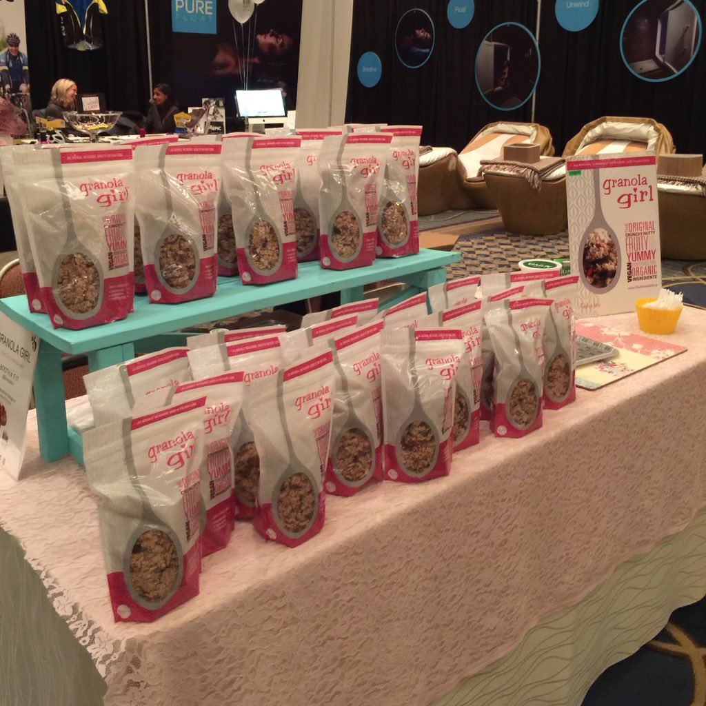 We're at #xpocity2015 this afternoon - sample our wheat-free, vegan-friendly granola + BFF deal: 2 bags for $15!