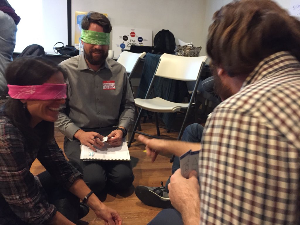 jjwestenskow's tweet image. How to think like a game designer workshop with @SpaceLabCO #edchat #playmatters