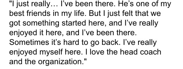 JennaLaineESPN's tweet photo. Dallas defensive coordinator Rod Marinelli on why he chose to return to Dallas this year... https://t.co/78D57CdYNv