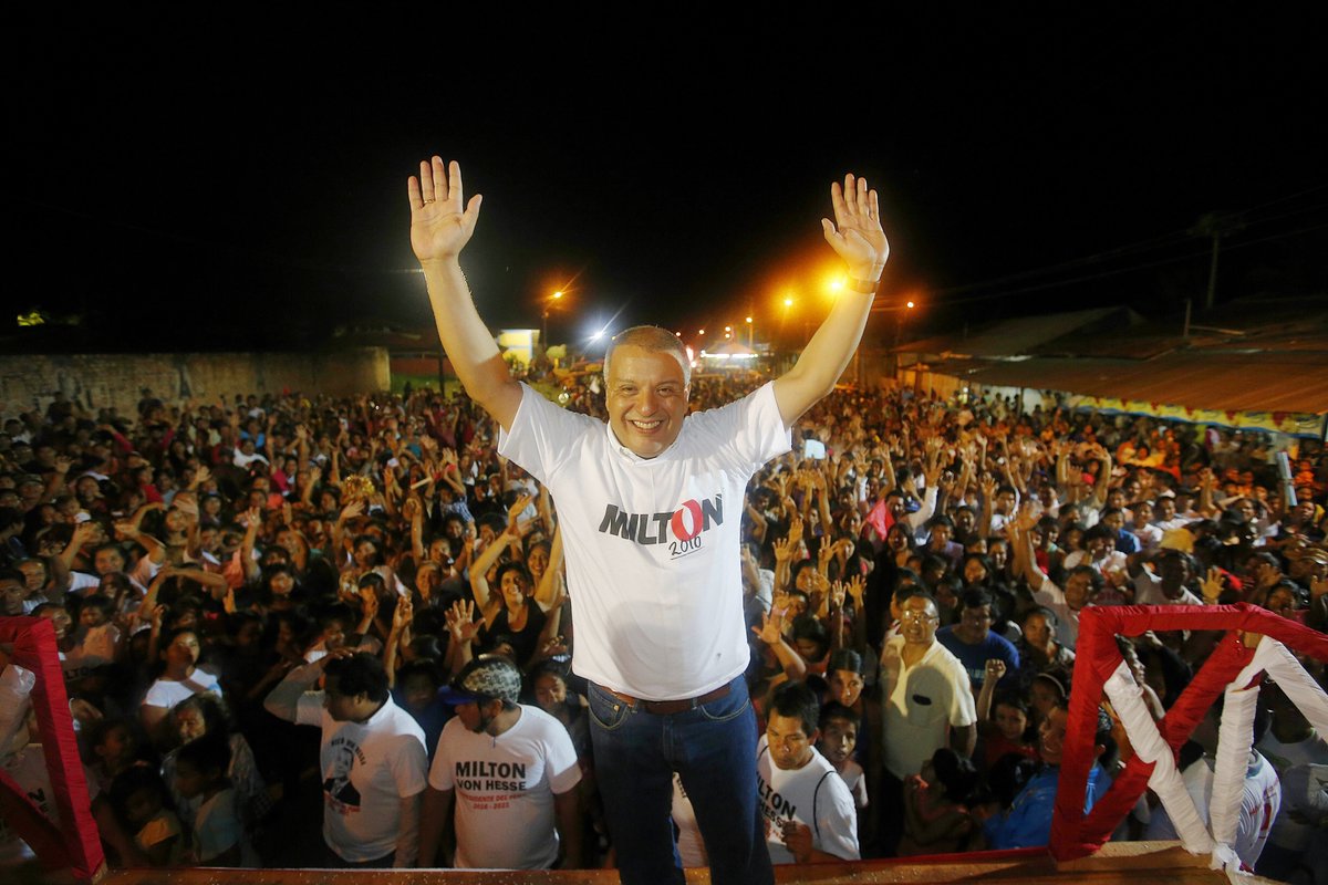 VonHesseMilton's tweet photo. Muchas gracias por todo Iquitos!!!! Emocionados con este inicio!!!!  #SomosIquitos #VamosPorMas #MiltonEsObras https://t.co/Rhs7e020ve
