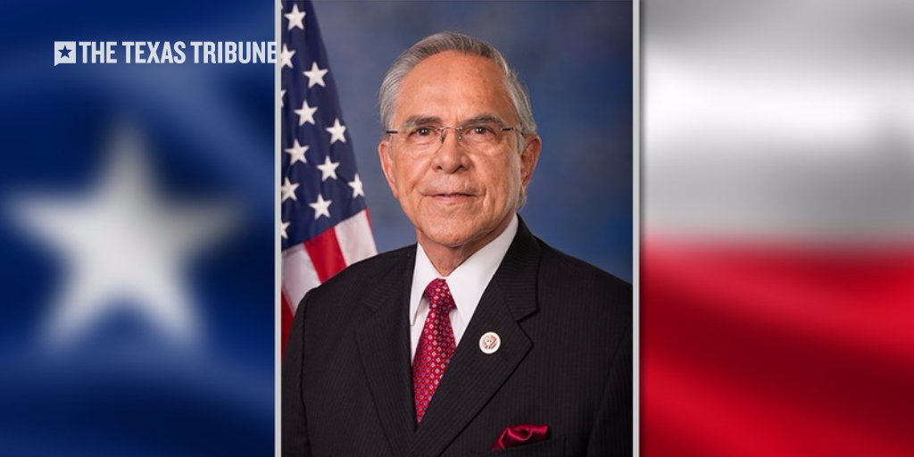 TexasTribune's tweet photo. Sources: @USRepRHinojosa to retire From Congress | @TexasTribAbby: https://t.co/wDgbsR5QKq https://t.co/7kqS73hnmM