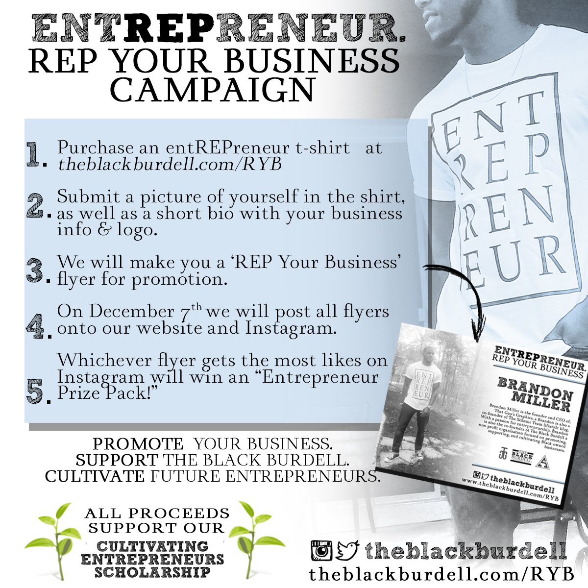 TheBlackBurdell's tweet photo. Help us shine light on Black, millennial entrepreneurs in Atlanta and #RepYourBusiness https://t.co/SwT9uknQRz https://t.co/1tpYX4h980