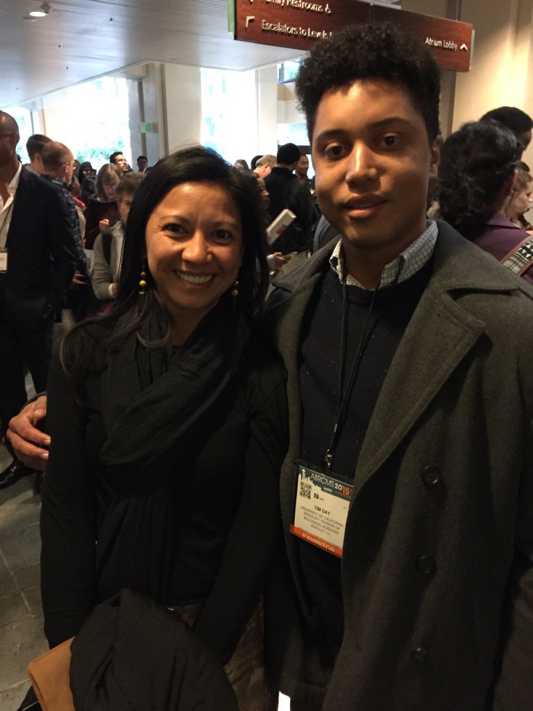 lynnsv's tweet photo. Tim Day alumnus @KU_IMSD #ABRCMS2015 https://t.co/9oGMmdOxde