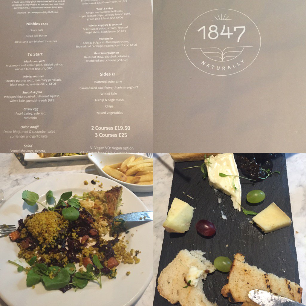 Great dinner at a new find tonight @1847Brighton. Yum food, great service (lovely red head) and brilliant wine list.