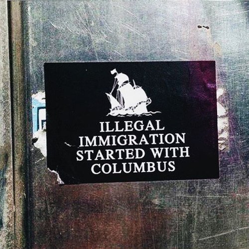 ark5463's tweet photo. before we judge others for illegal immigration, we have to think about how America was created #fresheyes https://t.co/Sp3MsuFBJN