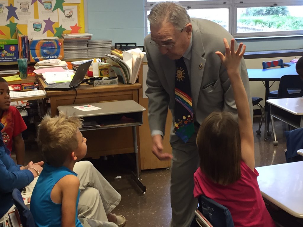 Thank you Kentucky Representative Tom Burch for being such a special part of FCES Career Day!