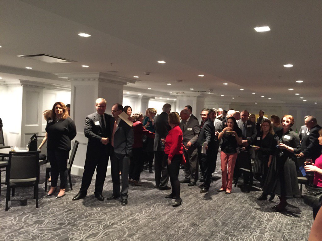 CPCalbany's tweet photo. Great turnout for @PRSA_CapRegion's 20th anniversary #PRSACap https://t.co/vjUoUojnH5