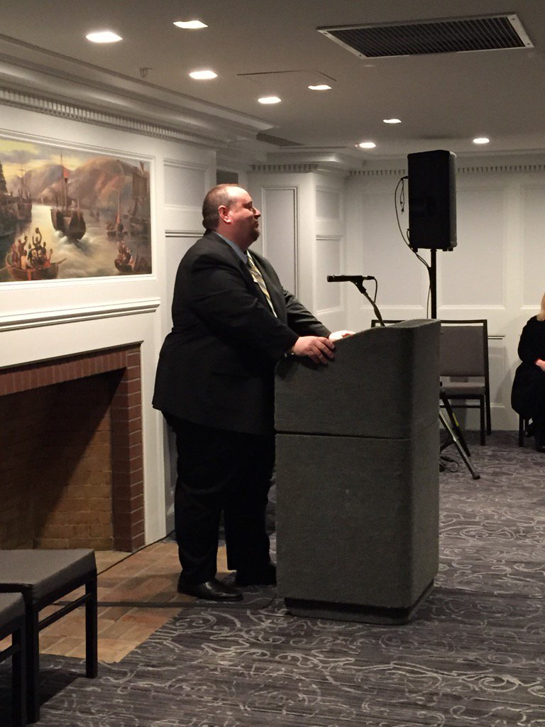 CPCalbany's tweet photo. .@PRSA chair-elect Mark McClennan talking about the integrated nature of public relations #PRSACap https://t.co/HAifmxqX6x