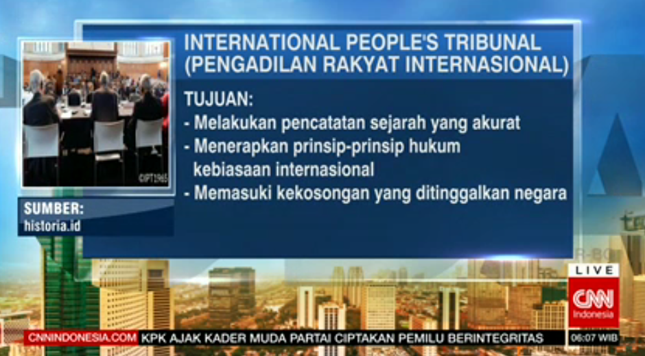 CNNIDmagazine's tweet photo. Berikut gambaran terkait International People's Tribunal atau Pengadilan Rakyat Internasional: #IPT1965 https://t.co/yvasHuDBKD