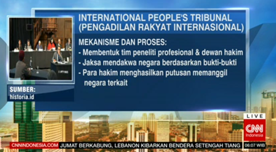 CNNIDmagazine's tweet photo. Berikut gambaran terkait International People's Tribunal atau Pengadilan Rakyat Internasional: #IPT1965 https://t.co/yvasHuDBKD