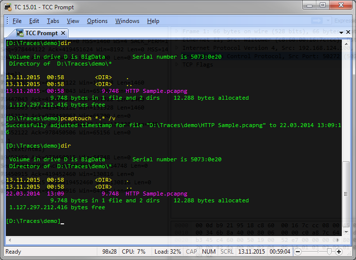 PacketJay's tweet photo. Created a new tool to fix #pcap/#pcapng file timestamps: #pcaptouch, now part of the #tracewrangler automated build https://t.co/e2WEBlTa9N