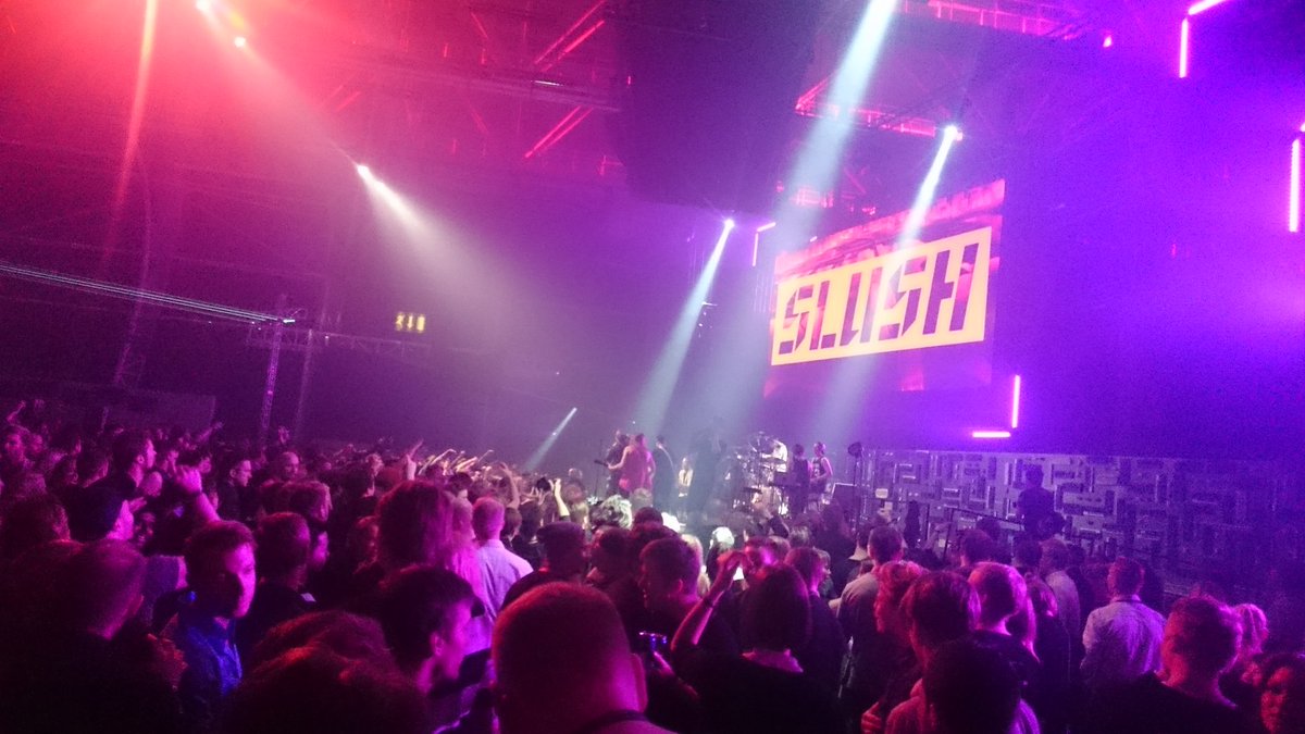 JuhaniJuselius's tweet photo. I thought the life@ #slush15 will end with the small bottle of red wine. But I was wrong. Look at this :) https://t.co/jhiCi1Ohxg