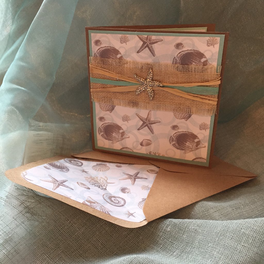 ClareArts's tweet photo. Oh we do like to be beside the sea at Allium. Beachy designs https://t.co/Vy4Qk36GPQ https://t.co/931fd3OaMM