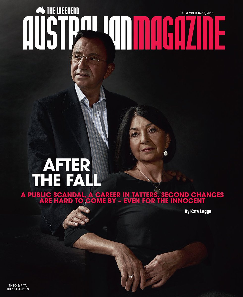 A public scandal, a fall from grace... Theo Theophanus, Brian Waldron, Mel Greig &amp; others on second chances. Tmrw