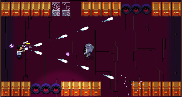 KimericLabs's tweet photo. We're making new weapons. This is the V-Blaster, don't forget to adjust your aim! #gamedev #indiegames #indiedev https://t.co/b5CDca6lok