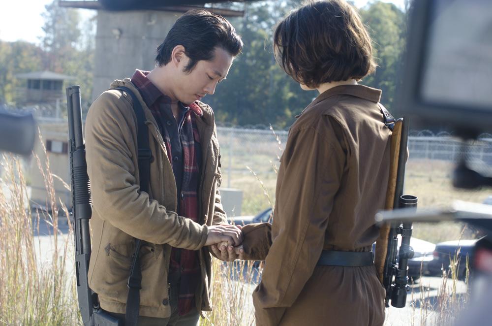 faveship's tweet photo. maggie and glenn - the walking dead https://t.co/JOkJrNvA18