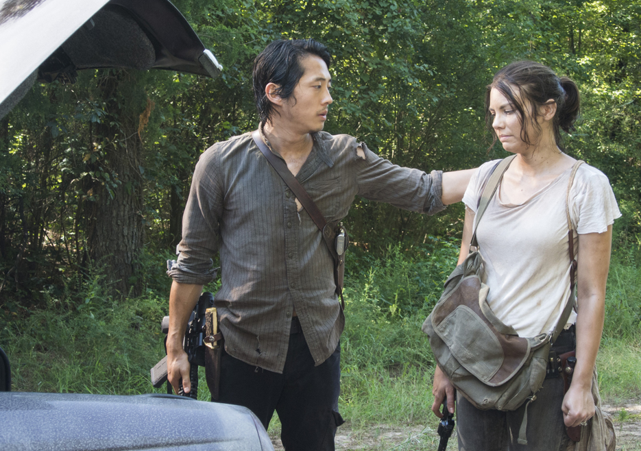 faveship's tweet photo. maggie and glenn - the walking dead https://t.co/JOkJrNvA18